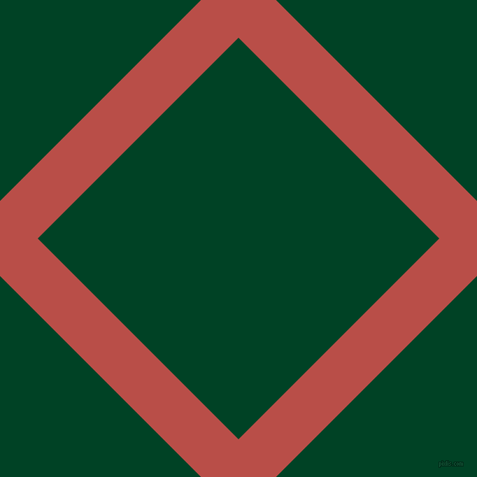 45/135 degree angle diagonal checkered chequered lines, 76 pixel lines width, 406 pixel square size, Chestnut and British Racing Green plaid checkered seamless tileable