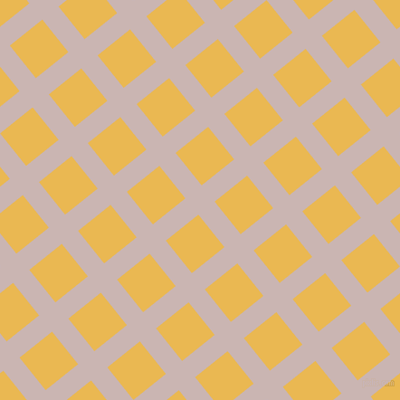 39/129 degree angle diagonal checkered chequered lines, 23 pixel line width, 46 pixel square size, Cold Turkey and Ronchi plaid checkered seamless tileable