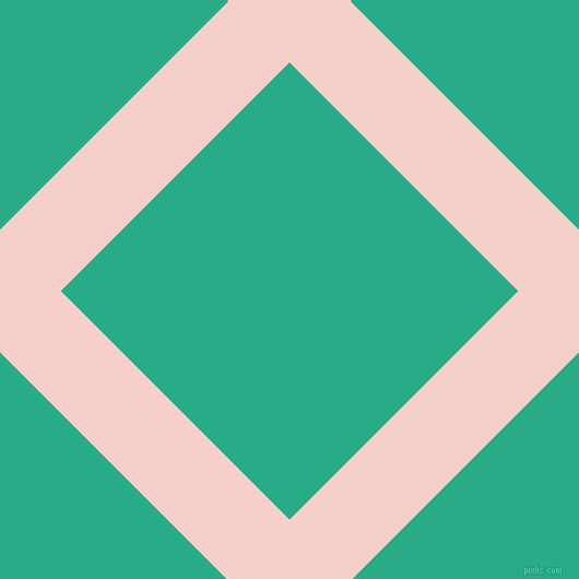 45/135 degree angle diagonal checkered chequered lines, 79 pixel line width, 296 pixel square size, Coral Candy and Jungle Green plaid checkered seamless tileable