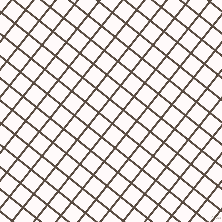 51/141 degree angle diagonal checkered chequered lines, 7 pixel lines width, 54 pixel square size, Cork and Snow plaid checkered seamless tileable