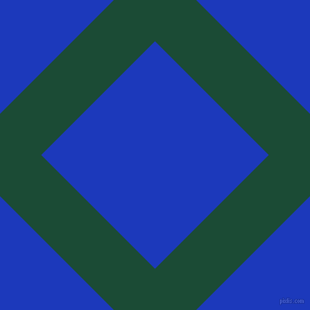 45/135 degree angle diagonal checkered chequered lines, 84 pixel line width, 232 pixel square size, County Green and Persian Blue plaid checkered seamless tileable