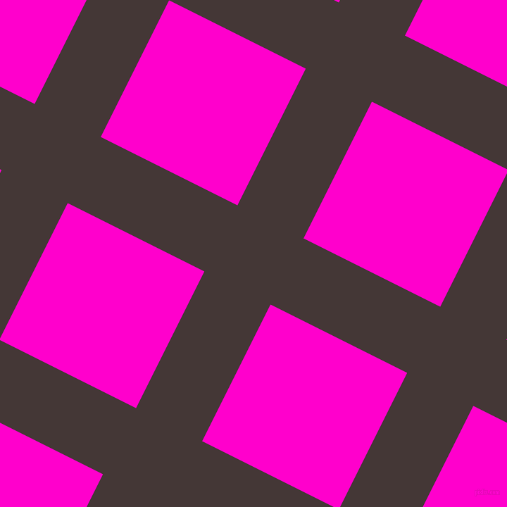63/153 degree angle diagonal checkered chequered lines, 105 pixel lines width, 217 pixel square sizeCowboy and Hot Magenta plaid checkered seamless tileable