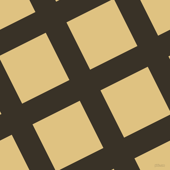 27/117 degree angle diagonal checkered chequered lines, 81 pixel line width, 185 pixel square size, Creole and Chalky plaid checkered seamless tileable