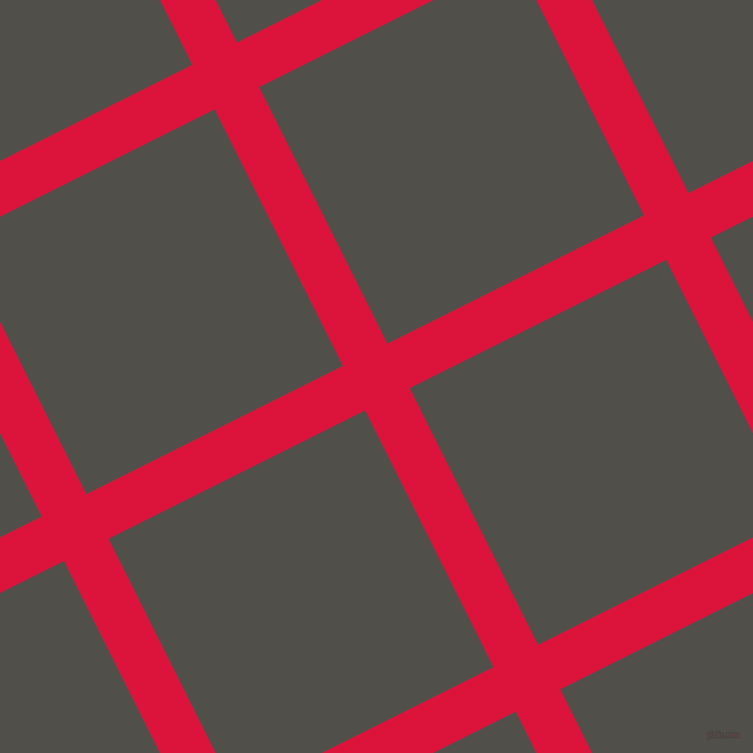 27/117 degree angle diagonal checkered chequered lines, 55 pixel line width, 317 pixel square size, Crimson and Dune plaid checkered seamless tileable