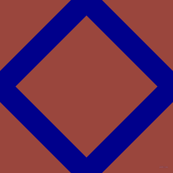 45/135 degree angle diagonal checkered chequered lines, 92 pixel line width, 422 pixel square size, Dark Blue and Cognac plaid checkered seamless tileable
