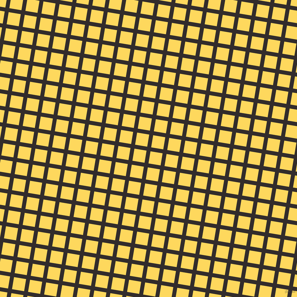 81/171 degree angle diagonal checkered chequered lines, 14 pixel lines width, 43 pixel square size, Diesel and Dandelion plaid checkered seamless tileable