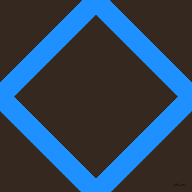 45/135 degree angle diagonal checkered chequered lines, 67 pixel line width, 383 pixel square size, Dodger Blue and Cocoa Brown plaid checkered seamless tileable