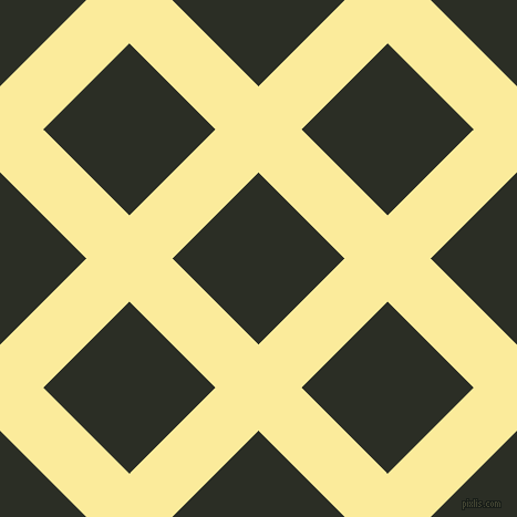 45/135 degree angle diagonal checkered chequered lines, 55 pixel line width, 110 pixel square size, Drover and Rangoon Green plaid checkered seamless tileable
