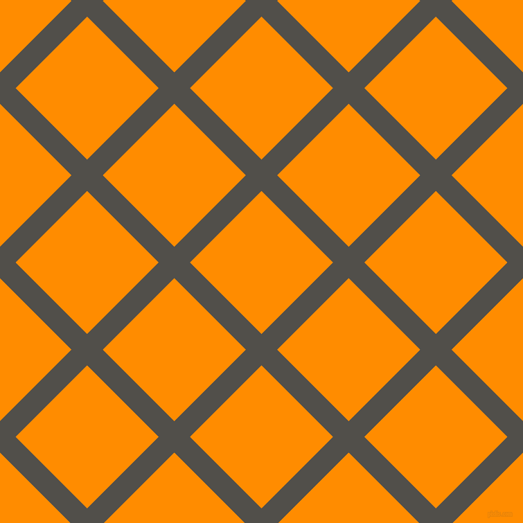 45/135 degree angle diagonal checkered chequered lines, 32 pixel lines width, 146 pixel square size, Dune and Dark Orange plaid checkered seamless tileable