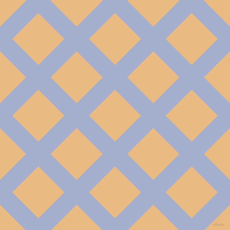 45/135 degree angle diagonal checkered chequered lines, 61 pixel lines width, 129 pixel square size, Echo Blue and Corvette plaid checkered seamless tileable