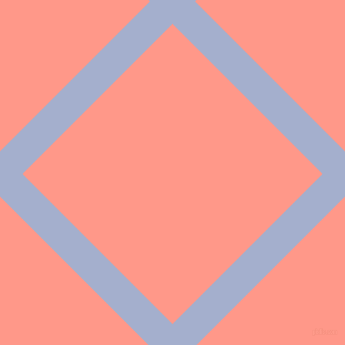45/135 degree angle diagonal checkered chequered lines, 46 pixel line width, 307 pixel square size, Echo Blue and Mona Lisa plaid checkered seamless tileable