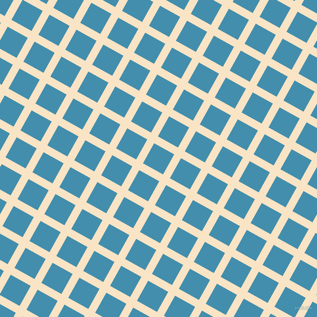 61/151 degree angle diagonal checkered chequered lines, 16 pixel lines width, 47 pixel square size, Egg Sour and Boston Blue plaid checkered seamless tileable