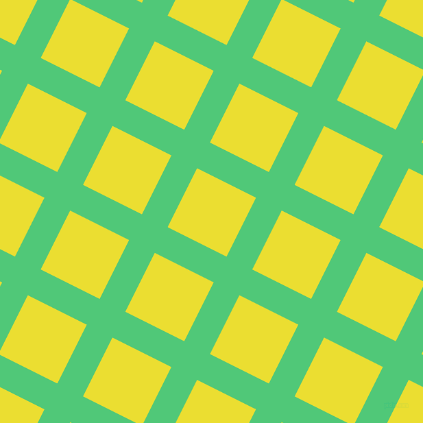 63/153 degree angle diagonal checkered chequered lines, 42 pixel lines width, 96 pixel square size, Emerald and Golden Fizz plaid checkered seamless tileable