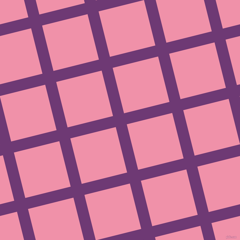 14/104 degree angle diagonal checkered chequered lines, 39 pixel line width, 161 pixel square size, Eminence and Mauvelous plaid checkered seamless tileable