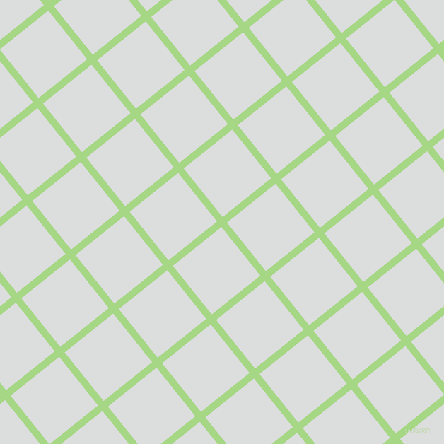 39/129 degree angle diagonal checkered chequered lines, 10 pixel line width, 88 pixel square size, Feijoa and Athens Grey plaid checkered seamless tileable