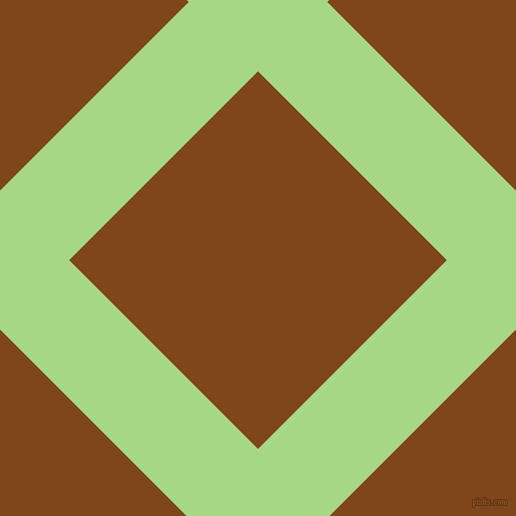 45/135 degree angle diagonal checkered chequered lines, 98 pixel lines width, 267 pixel square size, Feijoa and Russet plaid checkered seamless tileable