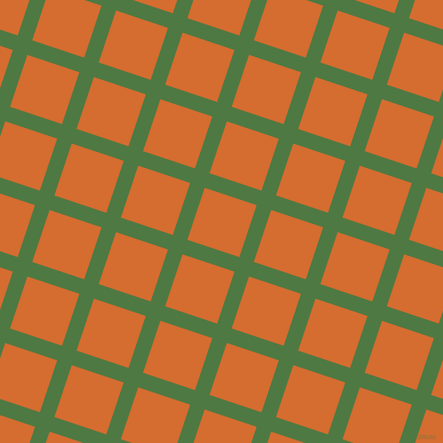 72/162 degree angle diagonal checkered chequered lines, 30 pixel lines width, 107 pixel square size, Fern Green and Gold Drop plaid checkered seamless tileable