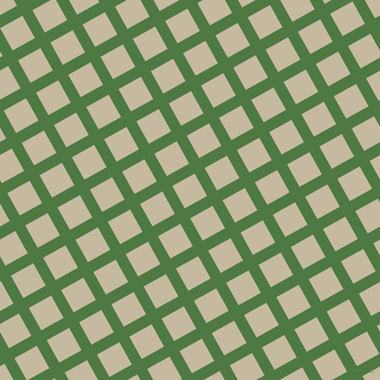 29/119 degree angle diagonal checkered chequered lines, 16 pixel lines width, 36 pixel square size, Fern Green and Sisal plaid checkered seamless tileable