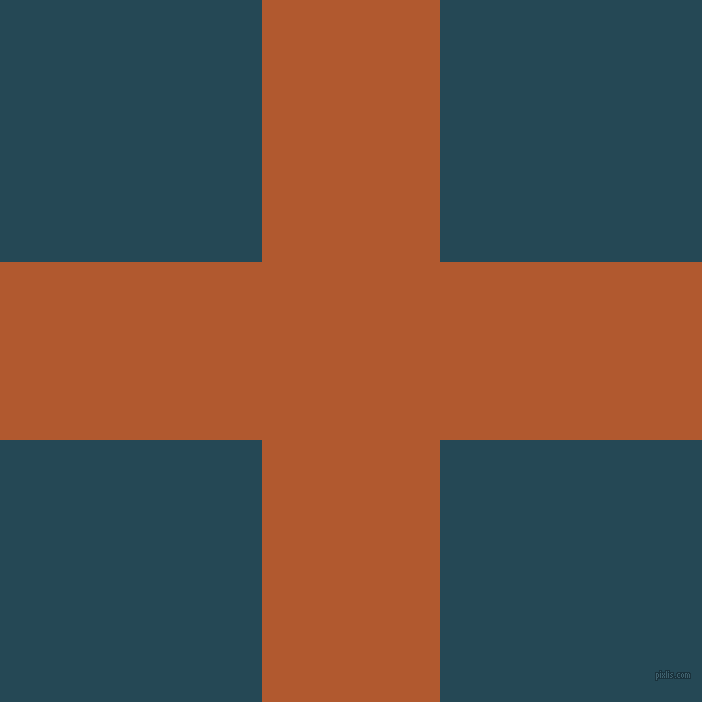 checkered chequered horizontal vertical lines, 178 pixel line width, 524 pixel square size, Fiery Orange and Teal Blue plaid checkered seamless tileable