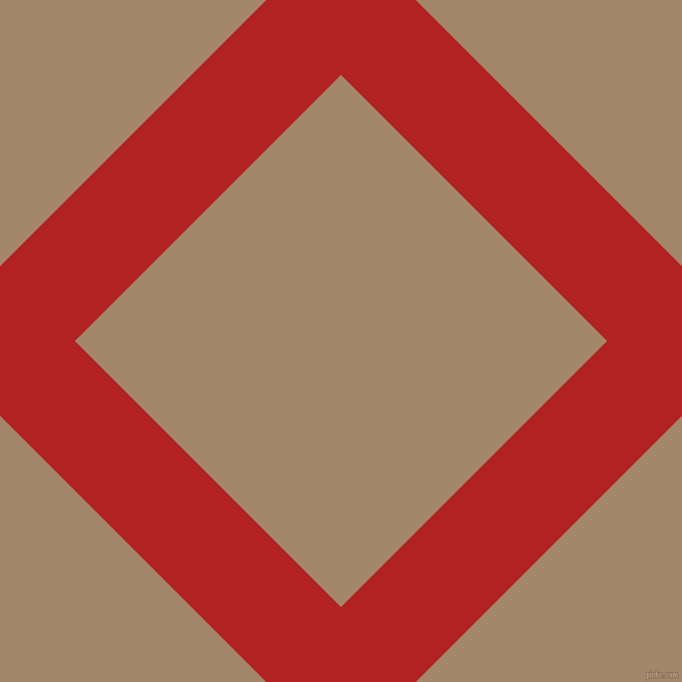 45/135 degree angle diagonal checkered chequered lines, 117 pixel lines width, 416 pixel square size, Fire Brick and Sandal plaid checkered seamless tileable