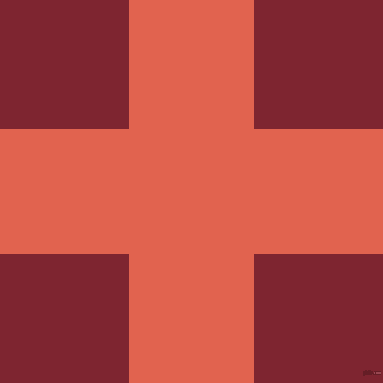 checkered chequered horizontal vertical lines, 249 pixel lines width, 518 pixel square size, Flamingo and Scarlett plaid checkered seamless tileable