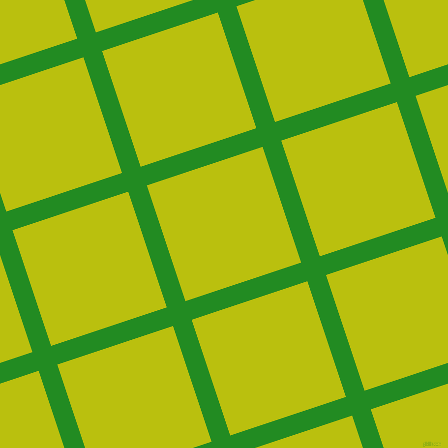 18/108 degree angle diagonal checkered chequered lines, 40 pixel lines width, 248 pixel square size, Forest Green and La Rioja plaid checkered seamless tileable