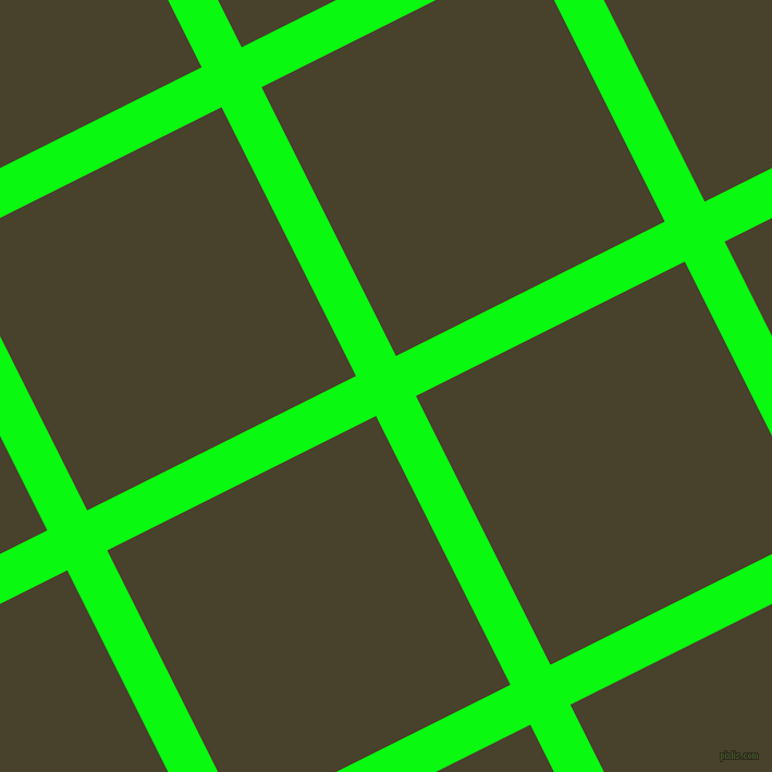 27/117 degree angle diagonal checkered chequered lines, 41 pixel lines width, 276 pixel square size, Free Speech Green and Onion plaid checkered seamless tileable