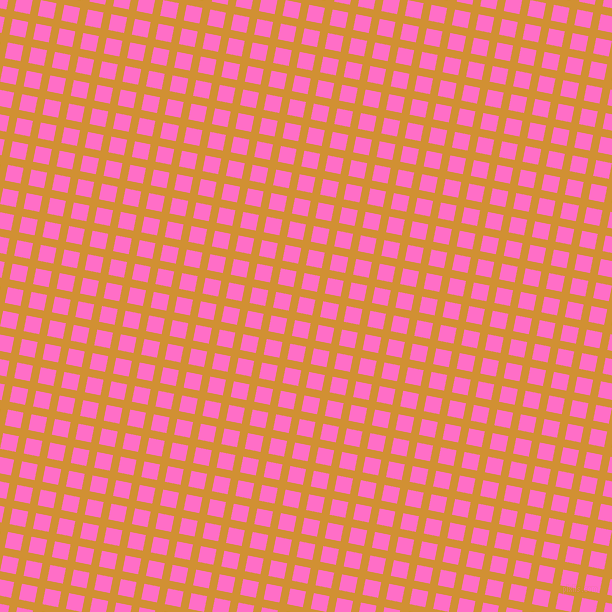 79/169 degree angle diagonal checkered chequered lines, 8 pixel line width, 16 pixel square size, Fuel Yellow and Neon Pink plaid checkered seamless tileable