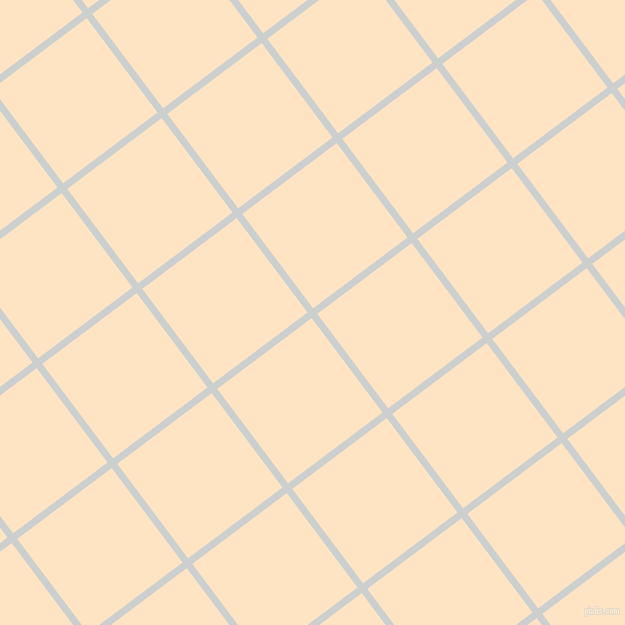 37/127 degree angle diagonal checkered chequered lines, 7 pixel lines width, 118 pixel square size, Geyser and Bisque plaid checkered seamless tileable