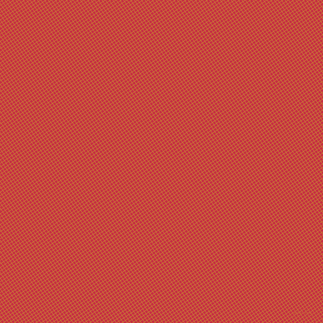 34/124 degree angle diagonal checkered chequered lines, 1 pixel line width, 5 pixel square size, Golden Bell and Brick Red plaid checkered seamless tileable