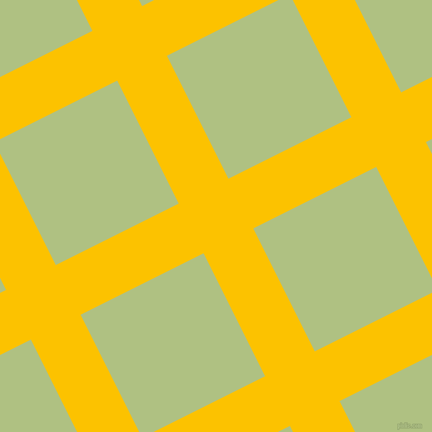 27/117 degree angle diagonal checkered chequered lines, 80 pixel lines width, 198 pixel square size, Golden Poppy and Caper plaid checkered seamless tileable