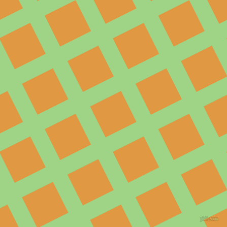 27/117 degree angle diagonal checkered chequered lines, 32 pixel line width, 68 pixel square size, Gossip and Fire Bush plaid checkered seamless tileable