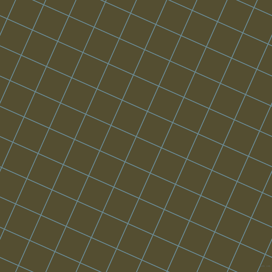 66/156 degree angle diagonal checkered chequered lines, 3 pixel lines width, 89 pixel square size, Gothic and Thatch Green plaid checkered seamless tileable