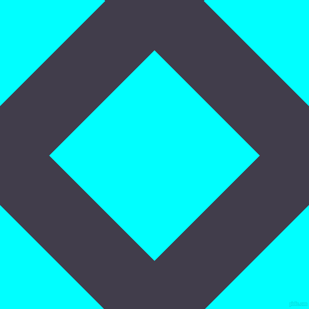 45/135 degree angle diagonal checkered chequered lines, 138 pixel line width, 295 pixel square size, Grape and Aqua plaid checkered seamless tileable