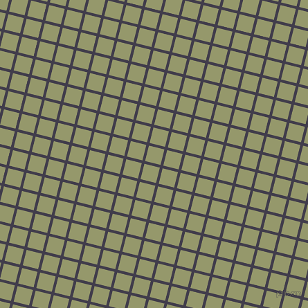 76/166 degree angle diagonal checkered chequered lines, 4 pixel line width, 23 pixel square size, Grape and Avocado plaid checkered seamless tileable