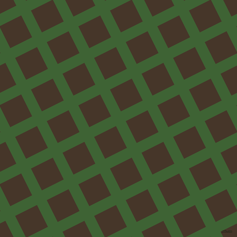 27/117 degree angle diagonal checkered chequered lines, 37 pixel line width, 83 pixel square size, Green House and Woodburn plaid checkered seamless tileable