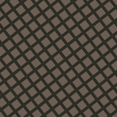 38/128 degree angle diagonal checkered chequered lines, 12 pixel lines width, 30 pixel square size, Green Waterloo and Kabul plaid checkered seamless tileable