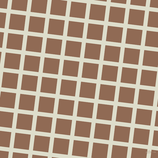83/173 degree angle diagonal checkered chequered lines, 14 pixel line width, 52 pixel square size, Green White and Leather plaid checkered seamless tileable