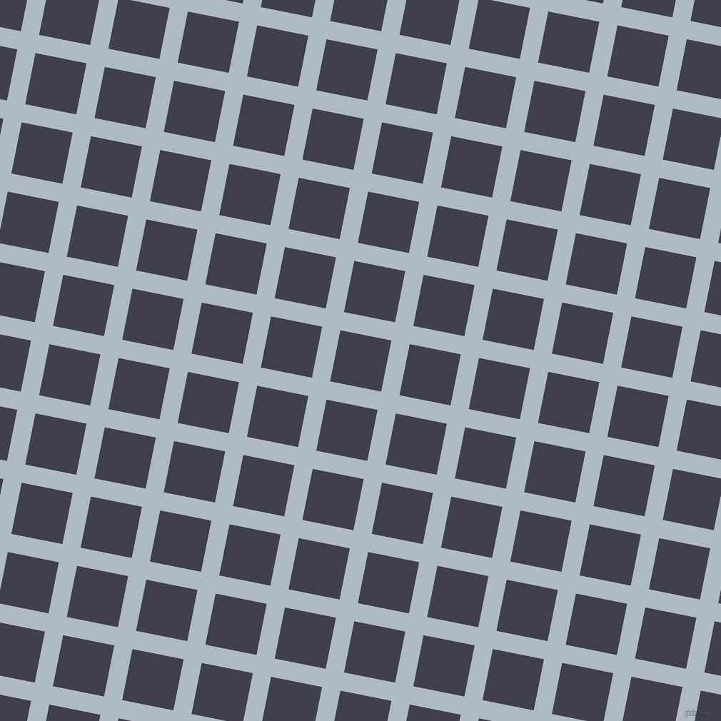 79/169 degree angle diagonal checkered chequered lines, 26 pixel lines width, 73 pixel square size, Heather and Payne