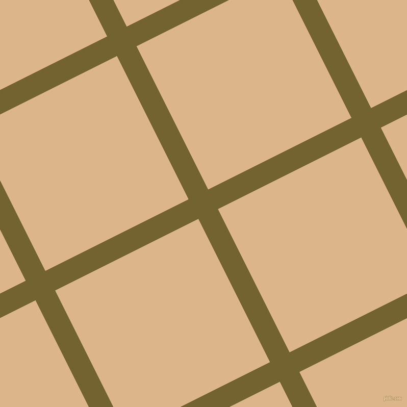 27/117 degree angle diagonal checkered chequered lines, 43 pixel lines width, 314 pixel square size, Himalaya and Brandy plaid checkered seamless tileable