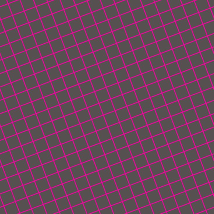 21/111 degree angle diagonal checkered chequered lines, 3 pixel lines width, 40 pixel square size, Hollywood Cerise and Mortar plaid checkered seamless tileable