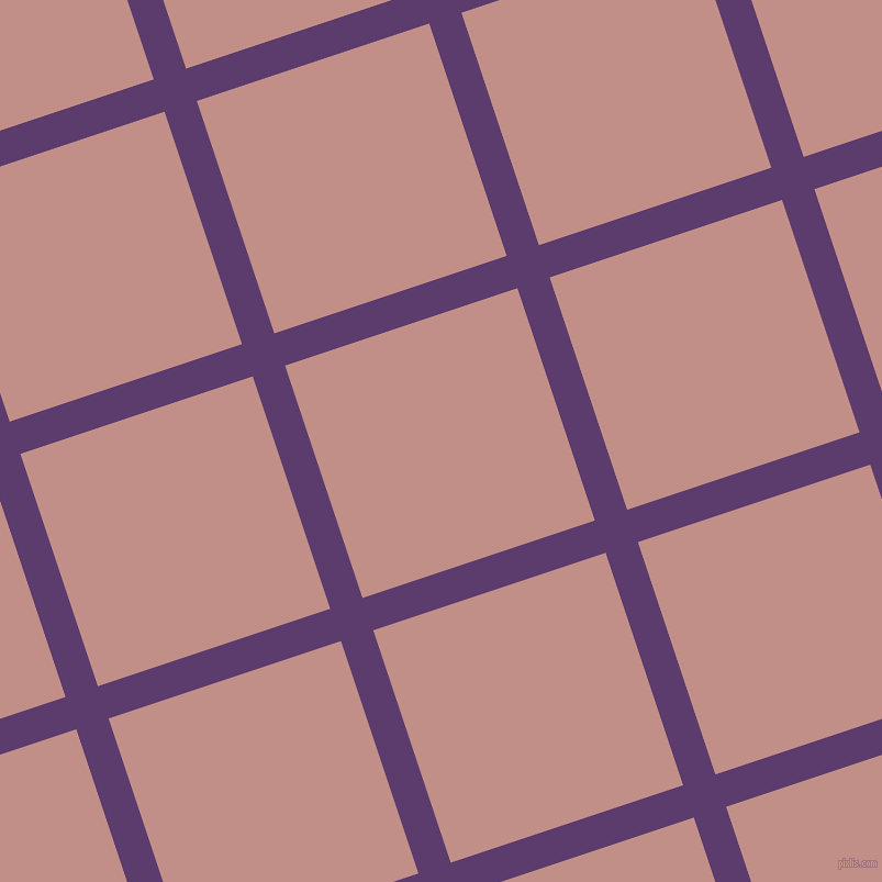 18/108 degree angle diagonal checkered chequered lines, 31 pixel lines width, 223 pixel square size, Honey Flower and Oriental Pink plaid checkered seamless tileable