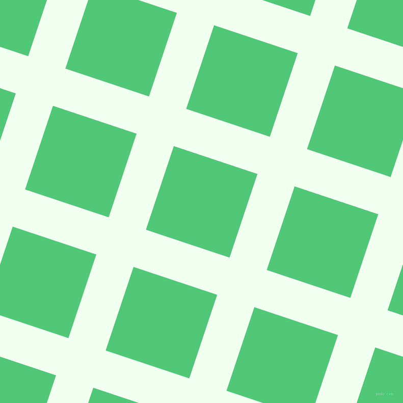 72/162 degree angle diagonal checkered chequered lines, 77 pixel line width, 173 pixel square size, Honeydew and Emerald plaid checkered seamless tileable