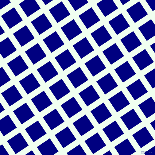 34/124 degree angle diagonal checkered chequered lines, 19 pixel line width, 51 pixel square size, Honeydew and Navy plaid checkered seamless tileable