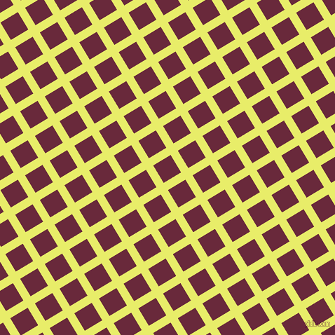 31/121 degree angle diagonal checkered chequered lines, 12 pixel line width, 29 pixel square size, Honeysuckle and Siren plaid checkered seamless tileable