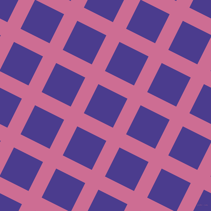 63/153 degree angle diagonal checkered chequered lines, 49 pixel lines width, 108 pixel square size, Hopbush and Blue Gem plaid checkered seamless tileable