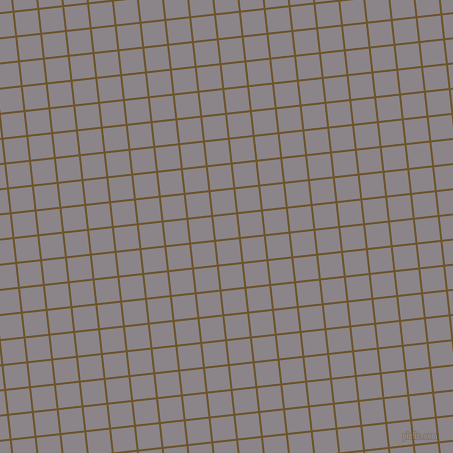 6/96 degree angle diagonal checkered chequered lines, 2 pixel line width, 23 pixel square size, Horses Neck and Taupe Grey plaid checkered seamless tileable