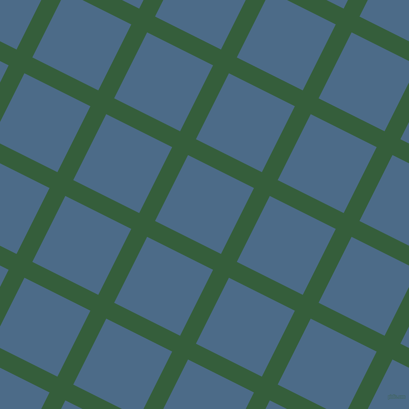63/153 degree angle diagonal checkered chequered lines, 36 pixel lines width, 150 pixel square size, Hunter Green and Wedgewood plaid checkered seamless tileable
