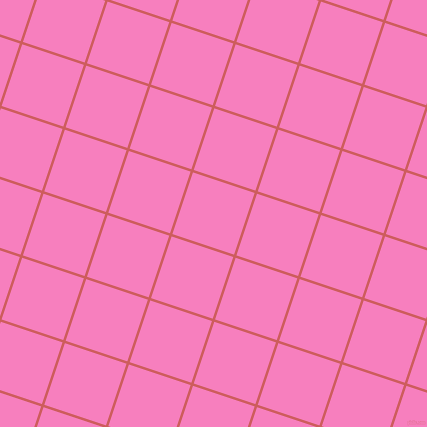 72/162 degree angle diagonal checkered chequered lines, 5 pixel lines width, 130 pixel square size, Indian Red and Persian Pink plaid checkered seamless tileable