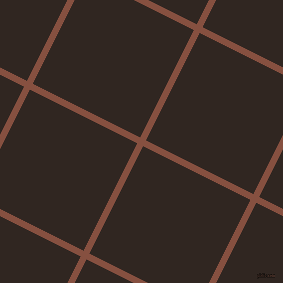63/153 degree angle diagonal checkered chequered lines, 13 pixel line width, 241 pixel square size, Ironstone and Wood Bark plaid checkered seamless tileable
